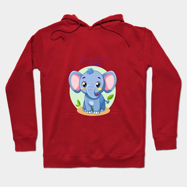 you have ever seen an elephant Hoodie by Laddawanshop